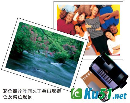 为什么彩色照片时间久了会褪色?